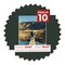Textured Black Mat Board for 12x16 Frames - Fits 10x12 Photos